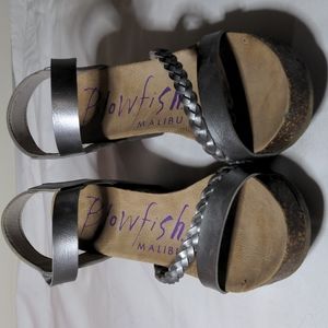Blowfish Wedge Sandals Size 7.5